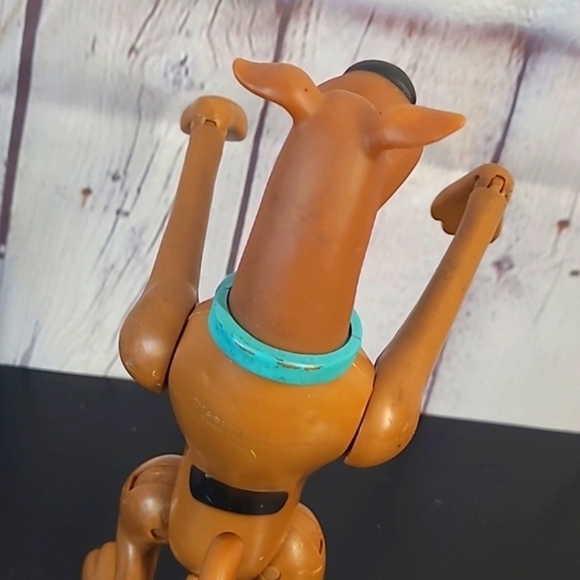 Vintage Y2K Hanna-Barbera Scooby-Doo  Zombie Scooby Poseable Action Figure Toy - Picture 13 of 17
